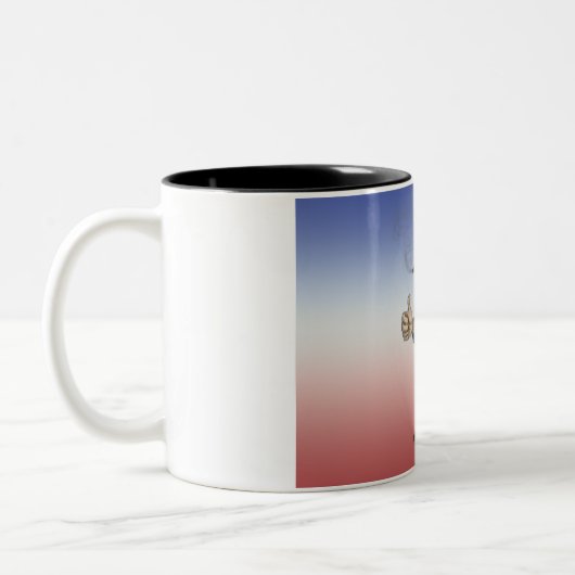 2 Couleurs Tasse de JFK (Gauche)