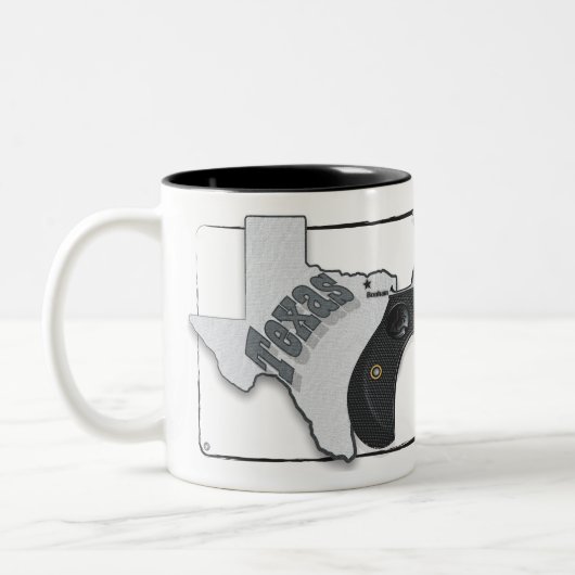 2 Couleurs Tasse de John Wesley Hardin (Gauche)