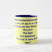 2 Couleurs Tasse de Johnny Appleseed (Centre)