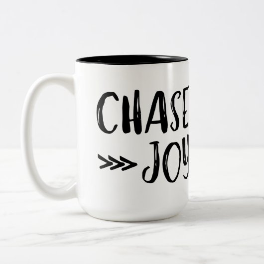 2 Couleurs Tasse de joie de chasse (Gauche)