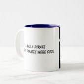 2 Couleurs Tasse de jolly roger (Devant gauche)