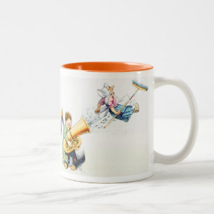2 Couleurs Tasse de joueur de tuba