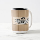 2 Couleurs tasse de jour de papa (Devant droit)