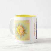 2 Couleurs Tasse de jour et de nuit (Devant gauche)