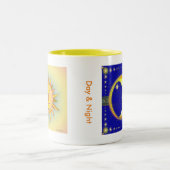 2 Couleurs Tasse de jour et de nuit (Centre)