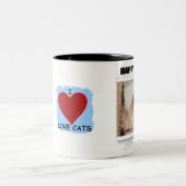 2 COULEURS TASSE DE JOYEUX ANNIVERSAIRE (Centre)