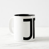 2 Couleurs Tasse de JT (Devant gauche)