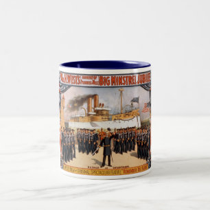 2 Couleurs Tasse de jubilé de troubadour du Maine