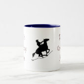 2 Couleurs Tasse de jus de Dad'sCowboy (Centre)