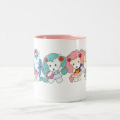 2 Couleurs Tasse de Kawaii de poney d'Osharena (Centre)