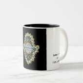 2 Couleurs Tasse de Khamsa de Verseau (Devant droit)