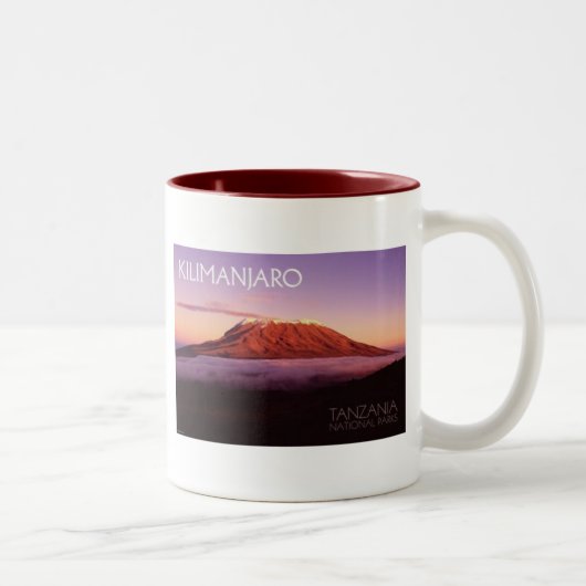 2 Couleurs Tasse de Kilimanjaro (Droit)
