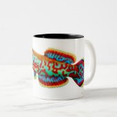 2 Couleurs Tasse de Killifish de Fundulopanchax Gardneri (Devant droit)