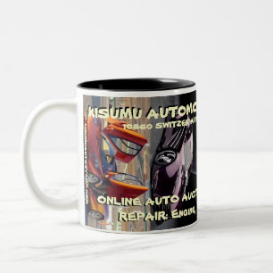 2 Couleurs Tasse de KISUMU AUTOMOTIVE CORPORATION