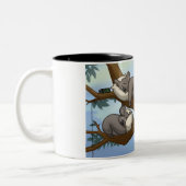 2 Couleurs Tasse de koala de sommeil (Gauche)