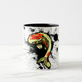 2 Couleurs Tasse de Koi (Centre)