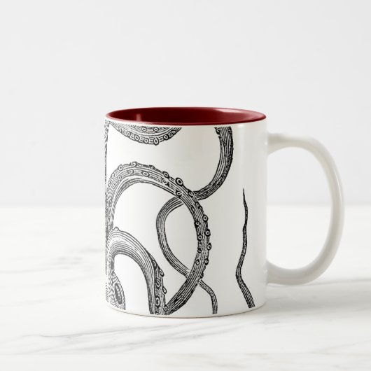 2 Couleurs Tasse de Kraken (Droit)
