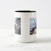 2 Couleurs Tasse de "Kuvasz" (Centre)