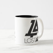 2 Couleurs Tasse de LA (Devant droit)