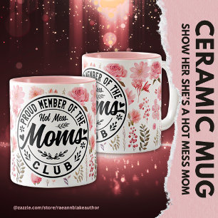 2 Couleurs Tasse de la fête des mères 'Club des mamans bordél