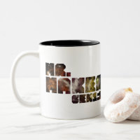 Tasse de la Fête des Pères Écriture Mr Maker Bible