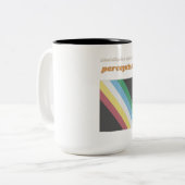 2 Couleurs Tasse de la fierté pour handicap (Devant gauche)