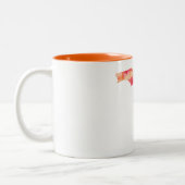 2 Couleurs Tasse de la Floride d'aquarelle (Gauche)