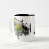 2 Couleurs Tasse de la Jamaïque (Devant gauche)