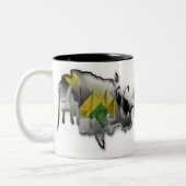 2 Couleurs Tasse de la Jamaïque (Gauche)