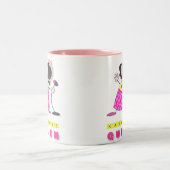 2 Couleurs Tasse de la Reine de karaoke (Centre)