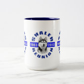 2 Couleurs Tasse de la Réunion 1963-2013 de Shaler (Centre)