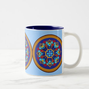 2 Couleurs Tasse de la roue de l'empereur