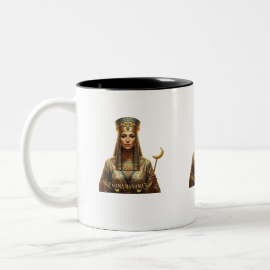 2 Couleurs Tasse de la royauté égyptienne antique – Pharaon f (Gauche)