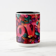 Tasse de la Saint-Valentin | Romantique, mignonne