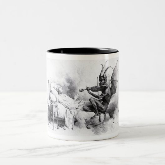 2 Couleurs Tasse de la trille du diable (Centre)