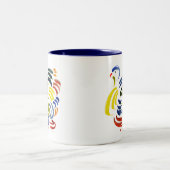 2 Couleurs Tasse de la Turquie (Centre)