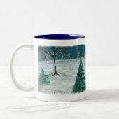 2 Couleurs Tasse de Labrador d'hiver (Gauche)