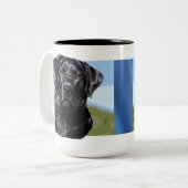 2 Couleurs Tasse de labrador retriever (Devant gauche)