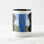 2 Couleurs Tasse de labrador retriever (Centre)