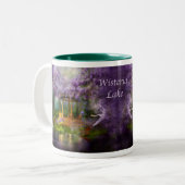 2 Couleurs Tasse de lac wisteria (Devant gauche)