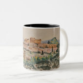 2 Couleurs Tasse de l'Acropole d'Athènes (Devant droit)