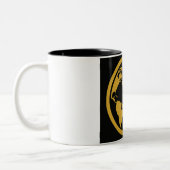 2 Couleurs Tasse de l'actif mondial Bitcoin (Gauche)