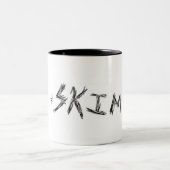 2 Couleurs tasse de lait écrémé (Centre)