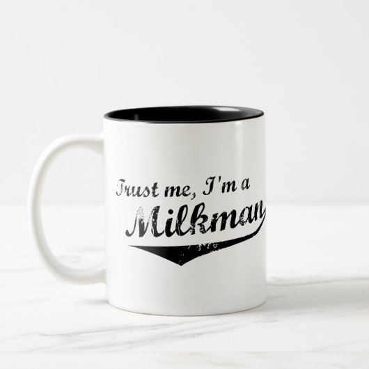 2 Couleurs Tasse de laitier de confiance (Gauche)