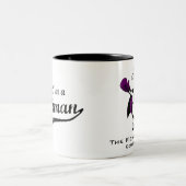2 Couleurs Tasse de laitier de confiance (Centre)
