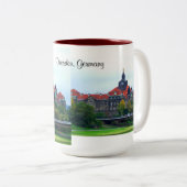 2 Couleurs Tasse de l'Allemagne (Devant droit)