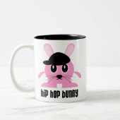 2 Couleurs Tasse de lapin de hip hop (Gauche)
