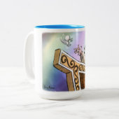 2 Couleurs Tasse de l'Arche de Noé (Devant gauche)