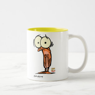 2 Couleurs Tasse de larve de Lil - avec le logo de KaboingTV