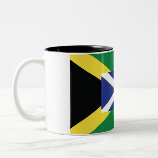 2 Couleurs Tasse de l'Ecosse/de Jamaïque